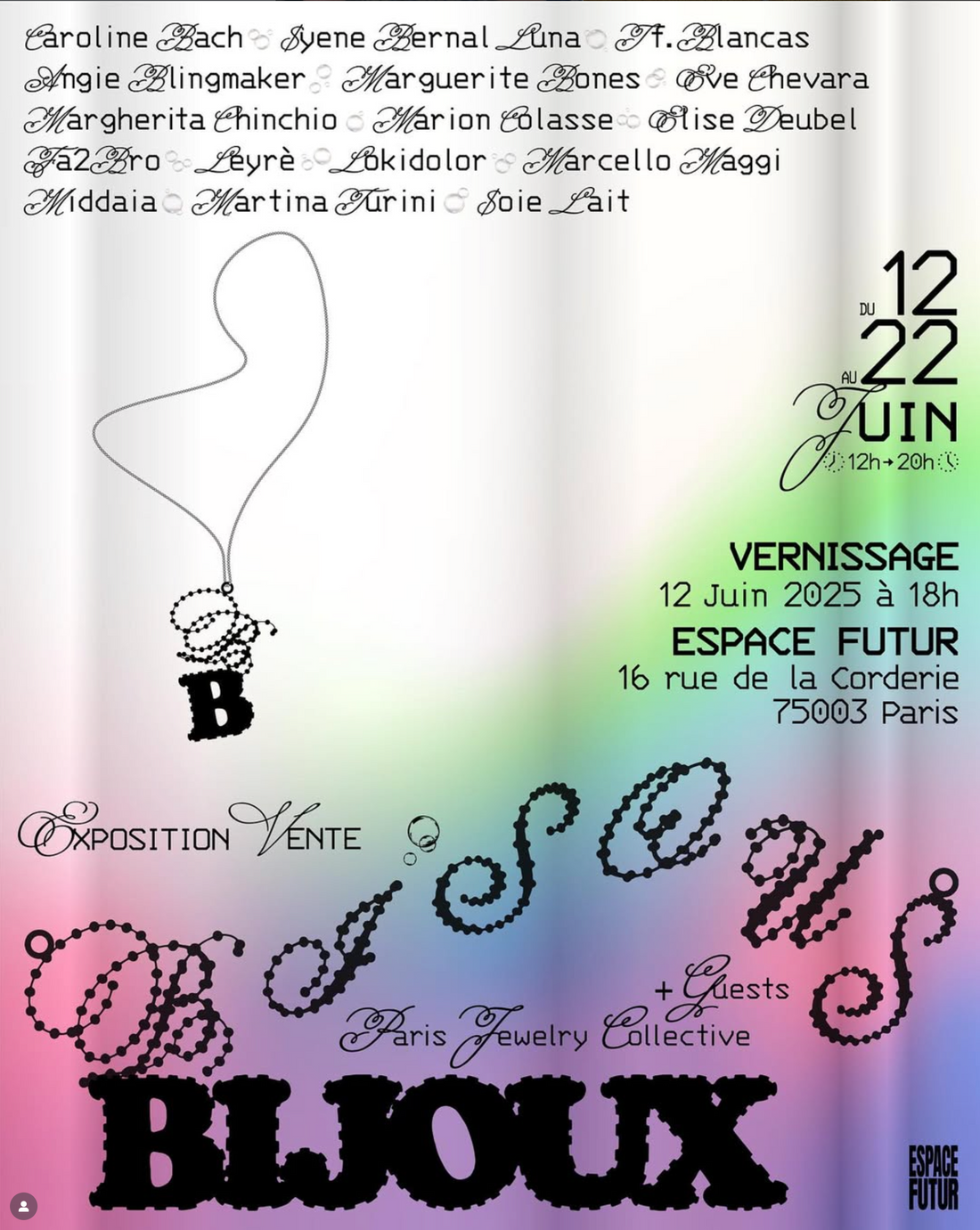 Selected Jewelry — Bisous Bijoux, Paris