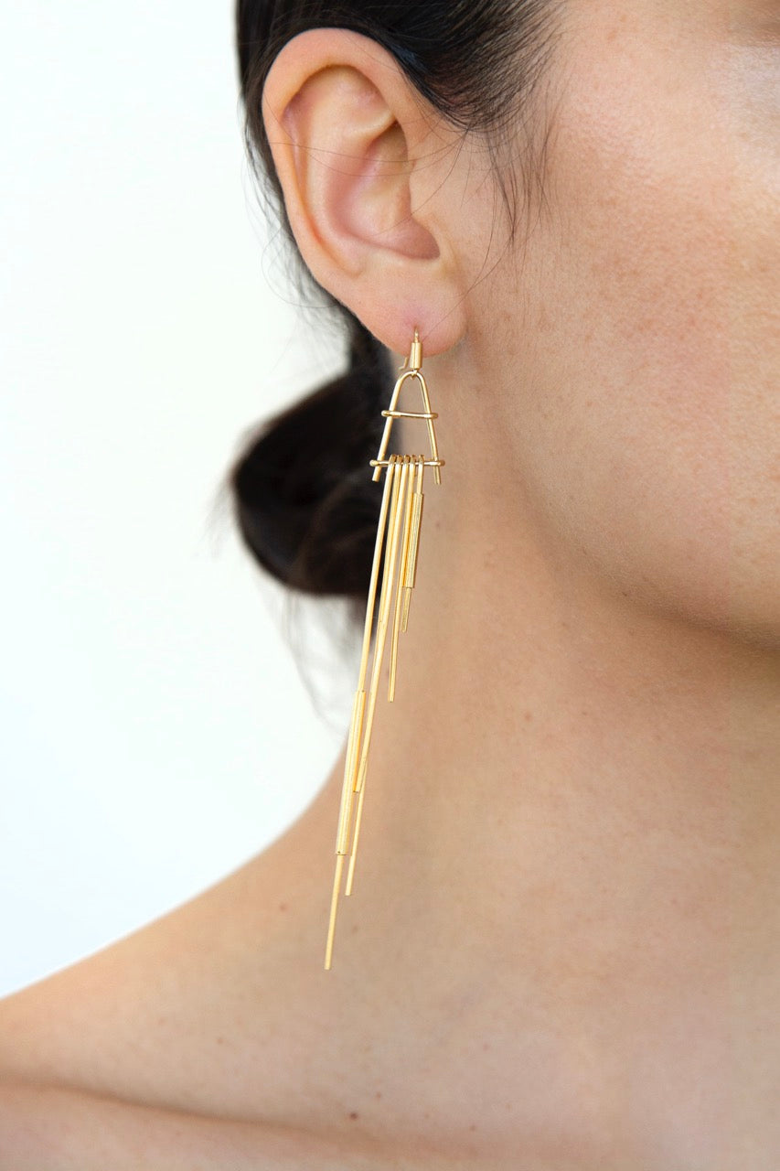 Quincha- Earring Pair 04